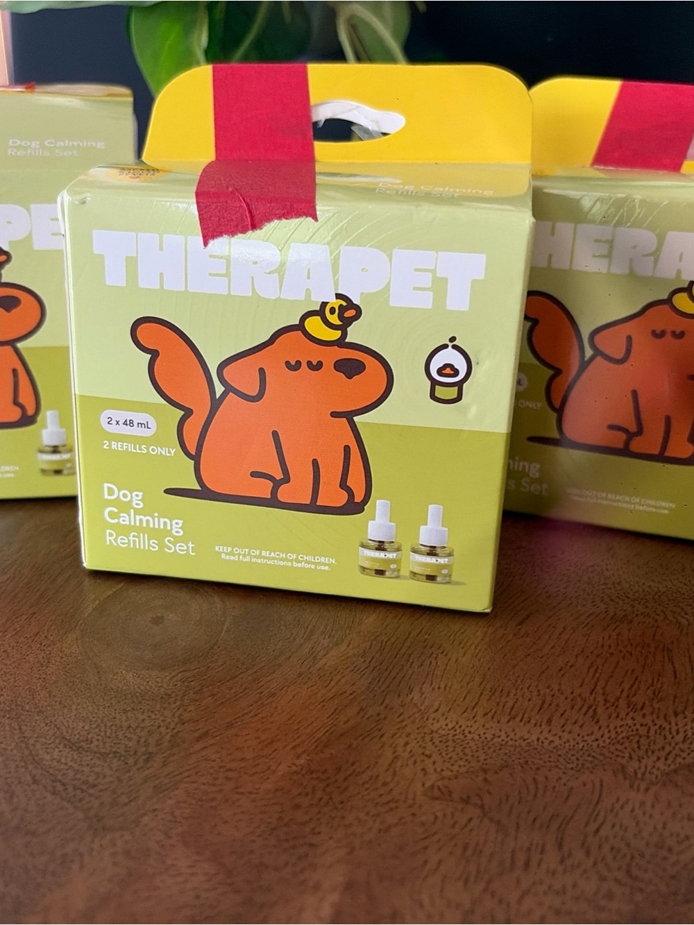 Dog Calming Refills Set - Yellow/Orange